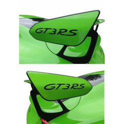 PORSCHE 991 2016- 2019 GT3 RS rear Wing AUFKLEBER (Kompatibles Produkt)