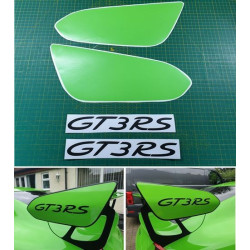 PORSCHE 991 2016- 2019 GT3 RS rear Wing AUFKLEBER (Kompatibles Produkt)