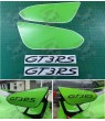 PORSCHE 991 2016- 2019 GT3 RS rear Wing Decal side Stripes STICKERS (Compatible Product)