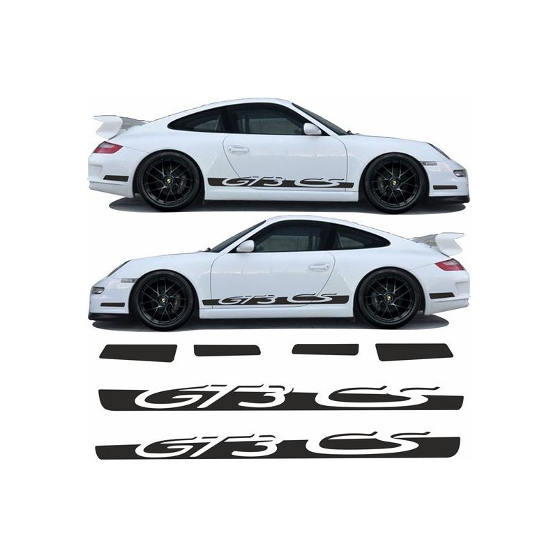PORSCHE 997 / 991 GT3 CS side Stripes ADESIVOS (Produto compatível)