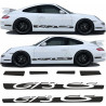 PORSCHE 997 / 991 GT3 CS side Stripes ADHESIVOS (Producto compatible)
