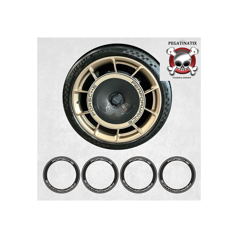 porsche 991 / 992 GT3 Aerodisc AUFKLEBER (Kompatibles Produkt)
