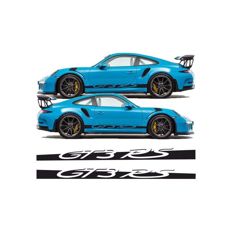 PORSCHE 991 GT3 RS side Stripes ADESIVOS (Produto compatível)