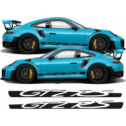 PORSCHE 991 GT2 RS side Stripes ADESIVI (Prodotto compatibile)