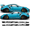 PORSCHE 991 GT2 RS side Stripes AUTOCOLLANT (Produit compatible)