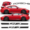 PORSCHE 991 GT3 side Stripes DECALS (Compatible Product)