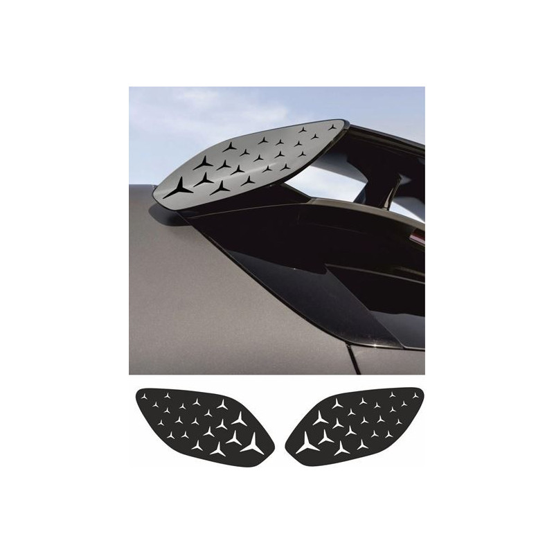 Mercedes A45 S - A35 side spoiler ADESIVI (Prodotto compatibile)