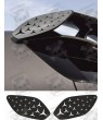 Mercedes A45 S - A35 spoiler STICKERS (Compatible Product)