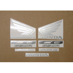 HONDA CB 650R year 2019 BLACK AUTOCOLLANT (Produit compatible)