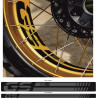 ADESIVI BMW R1200GS Adventure 2006-2018 Wheel Rim Decals (Prodotto compatibile)