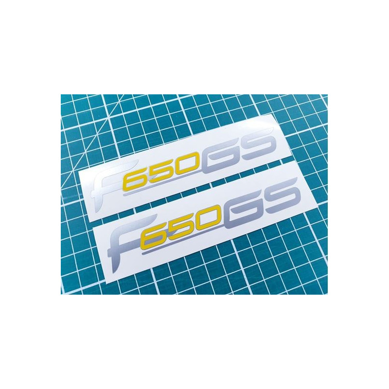 AUTOCOLLANT BMW F650 GS 2000-2002 (Produit compatible)
