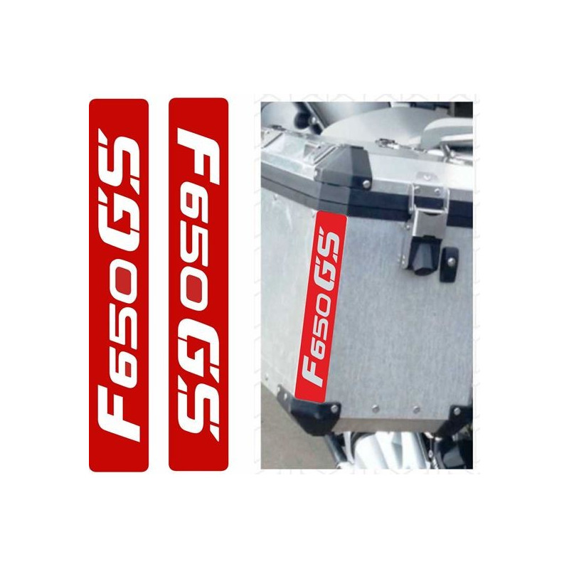 ADESIVI BMW F650 GS Touratech Reflective Pannier (Prodotto compatibile)