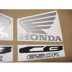 HONDA CB 650R 2024 - MATTE BLACK AUTOCOLLANT (Produit compatible)