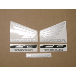 HONDA CB 650R 2024 - MATTE BLACK decals (Compatible Product)