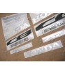 HONDA CB 650R 2021 BLUE STICKERS (Compatible Product)