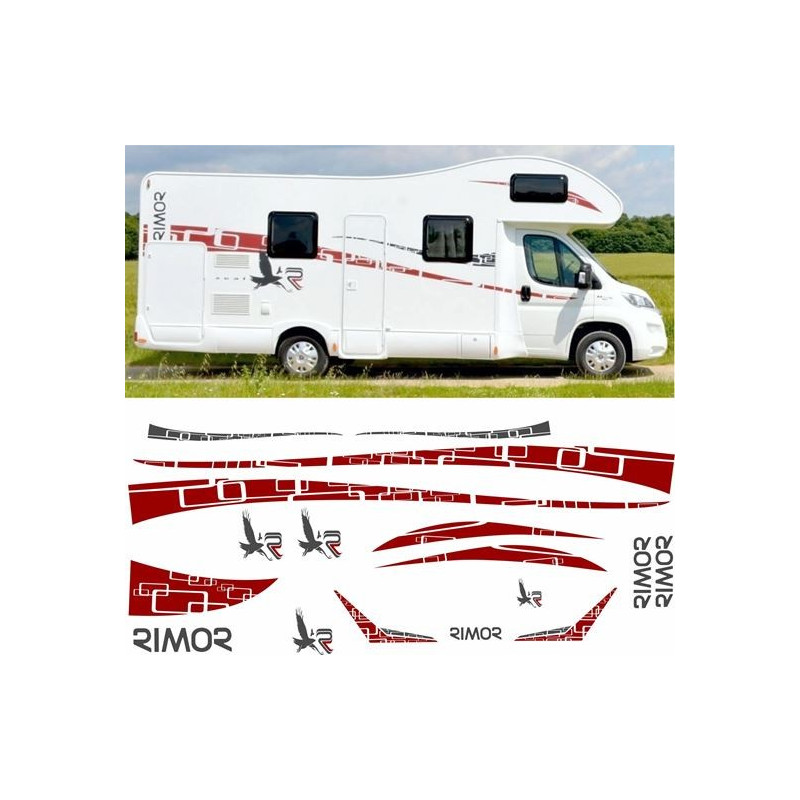 Caravan Rimor panel AUTOCOLLANT (Produit compatible)