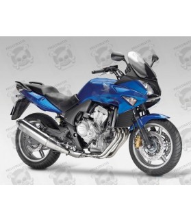 HONDA CB 600-S 2007 BLUE STICKERS (Compatible Product)
