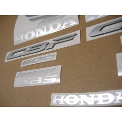 HONDA CB 600-S 2007 BLUE decals (Compatible Product)