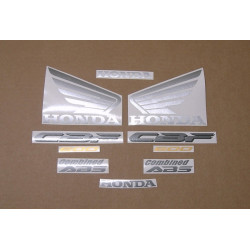HONDA CB 600-S 2008 RED decals (Compatible Product)