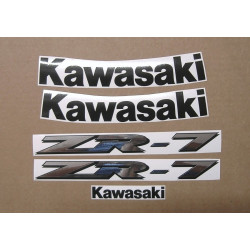 ADESIVOS KAWASAKI ZR-7 SILVER YEAR 1999 (Produto compatível)
