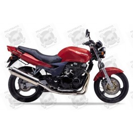 STICKERS KAWASAKI ZR-7 RED YEAR 2001 (Compatible Product)
