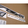 YAMAHA TDM 900 YEAR 2004 DARK BLUE AUFKLEBER (Kompatibles Produkt)