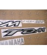YAMAHA TDM 900 YEAR 2004 DARK BLUE STICKERS (Compatible Product)