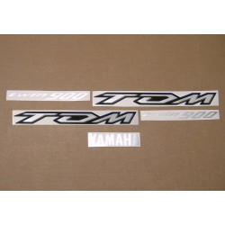 YAMAHA TDM 900 YEAR 2004 DARK BLUE AUFKLEBER (Kompatibles Produkt)