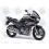 YAMAHA TDM 900 YEAR 2005 BLACK DECALS (Compatible Product)