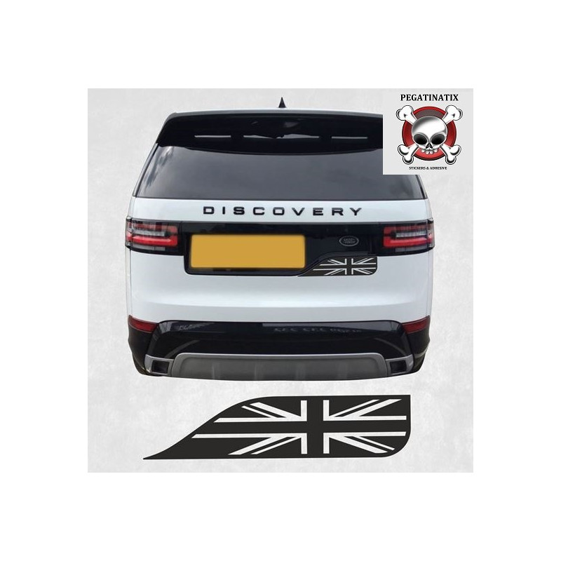 Discovery 5 Union Jack rear panel AUTOCOLLANT (Produit compatible)