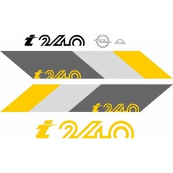 Opel Manta B i240 full restoration decals (Compatible Product)