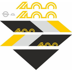 Opel Manta B 400 full restoration decals (Compatible Product)