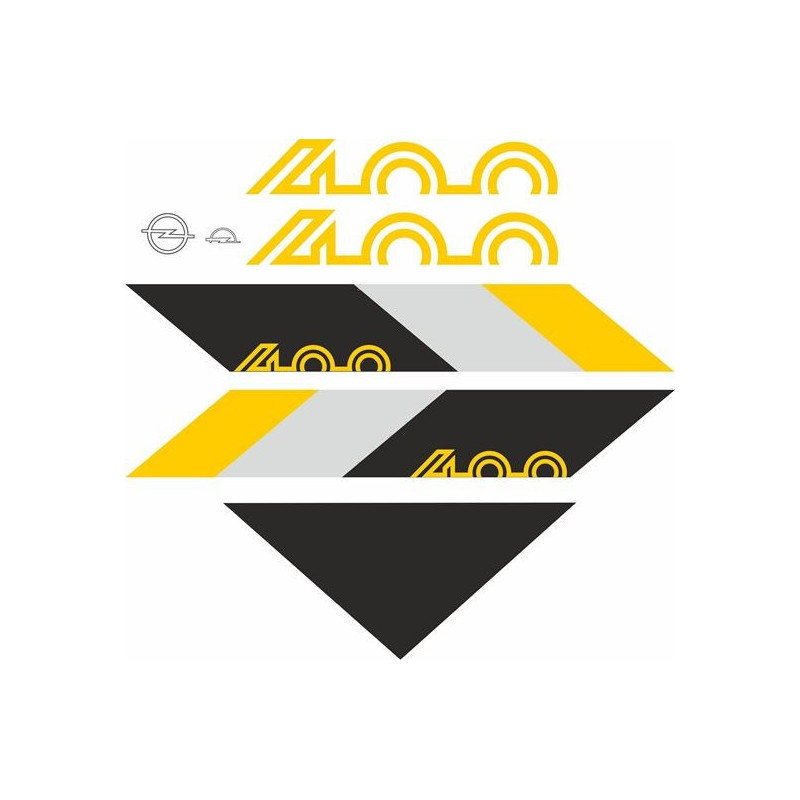 Opel Manta B 400 full restoration Badges Adesivi (Prodotto compatibile)