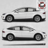 Tesla Model 3 side Stripes ADESIVI (Prodotto compatibile)