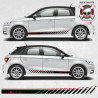 Audi A1 Side Stripes Adhesivo (Producto compatible)