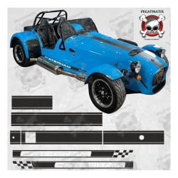 CATERHAM Stripes adhesivos (Producto compatible)
