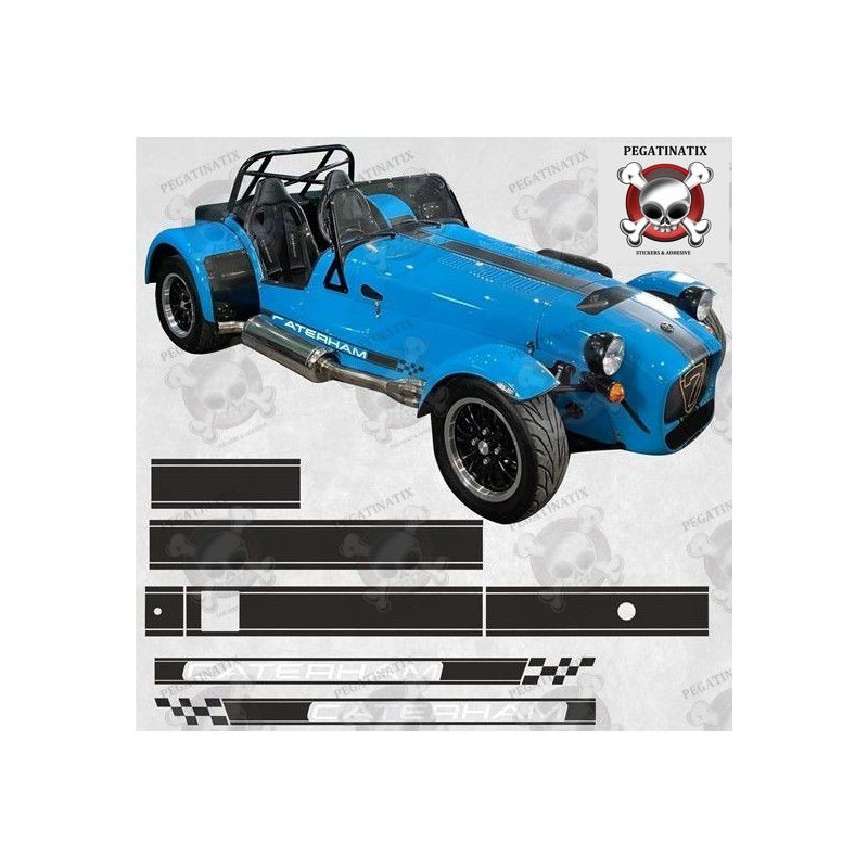 CATERHAM Stripes decals (Compatible Product)