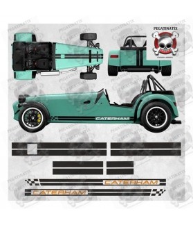 CATERHAM Stripes stickers (Compatible Product)