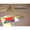 SUZUKI GSX-R 600 SRAD 1996-1999 MATTE GOLD aufkleber (Kompatibles Produkt) SUZUKI GSX-R 600 SRAD 1996-1999 MATTE GOLD aufkleber (Kompatibles Produkt)