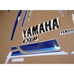 Yamaha FZR 1000 year 1991 - WHITE/BLUE Stickers (Compatible Product)