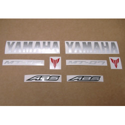 YAMAHA MT-07 YEAR 2013 RED AUFKLEBER (Kompatibles Produkt)