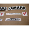 YAMAHA MT-07 YEAR 2014 WHITE AUTOCOLLANT (Produit compatible)