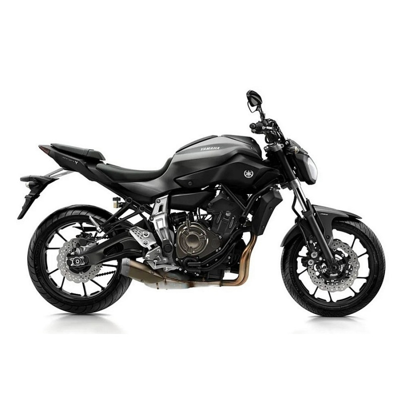 YAMAHA MT-07 YEAR 2015 DARK GREY DECALS (Compatible Product)