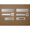 YAMAHA MT-07 YEAR 2016 BLACK DECALS (Compatible Product)