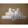 YAMAHA YZF-R3 CUSTOM ALUMINIUM AUFKLEBER (Kompatibles Produkt)
