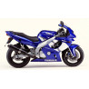 YAMAHA YZF 600R 2003 - BLUE/WHITE ADESIVOS (Produto compatível)