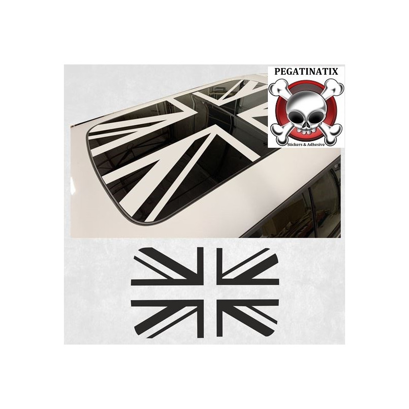 Mini R50 / R53 panoramic Glass Union Jack AUFKLEBER  (Kompatibles Produkt)