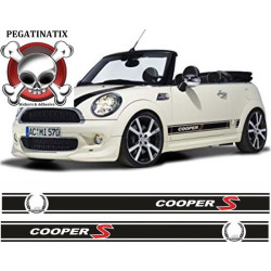 Mini R52 / R53 Cooper S AC Schnitzer side Stripes ADESIVI (Prodotto compatibile)