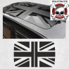 Mini R55 / R56 / R60 panoramic Glass Union Jack DECALS (Compatible Product)