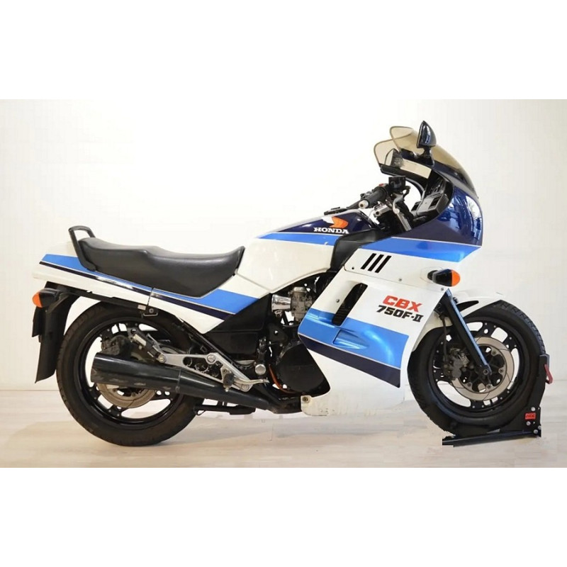 HONDA CBX 750F AÑO 1987 WHITE/BLUE aufkleber (Kompatibles Produkt)